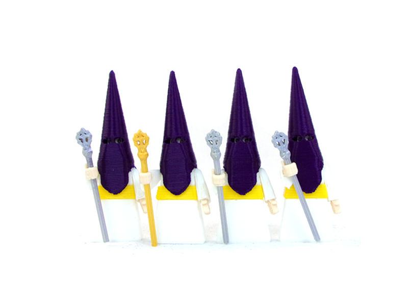 Tramo 12 Nazarenos Morado y Blanco - Imagen 2