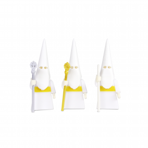 Tramo 12 Nazarenos de Esparto Blancos