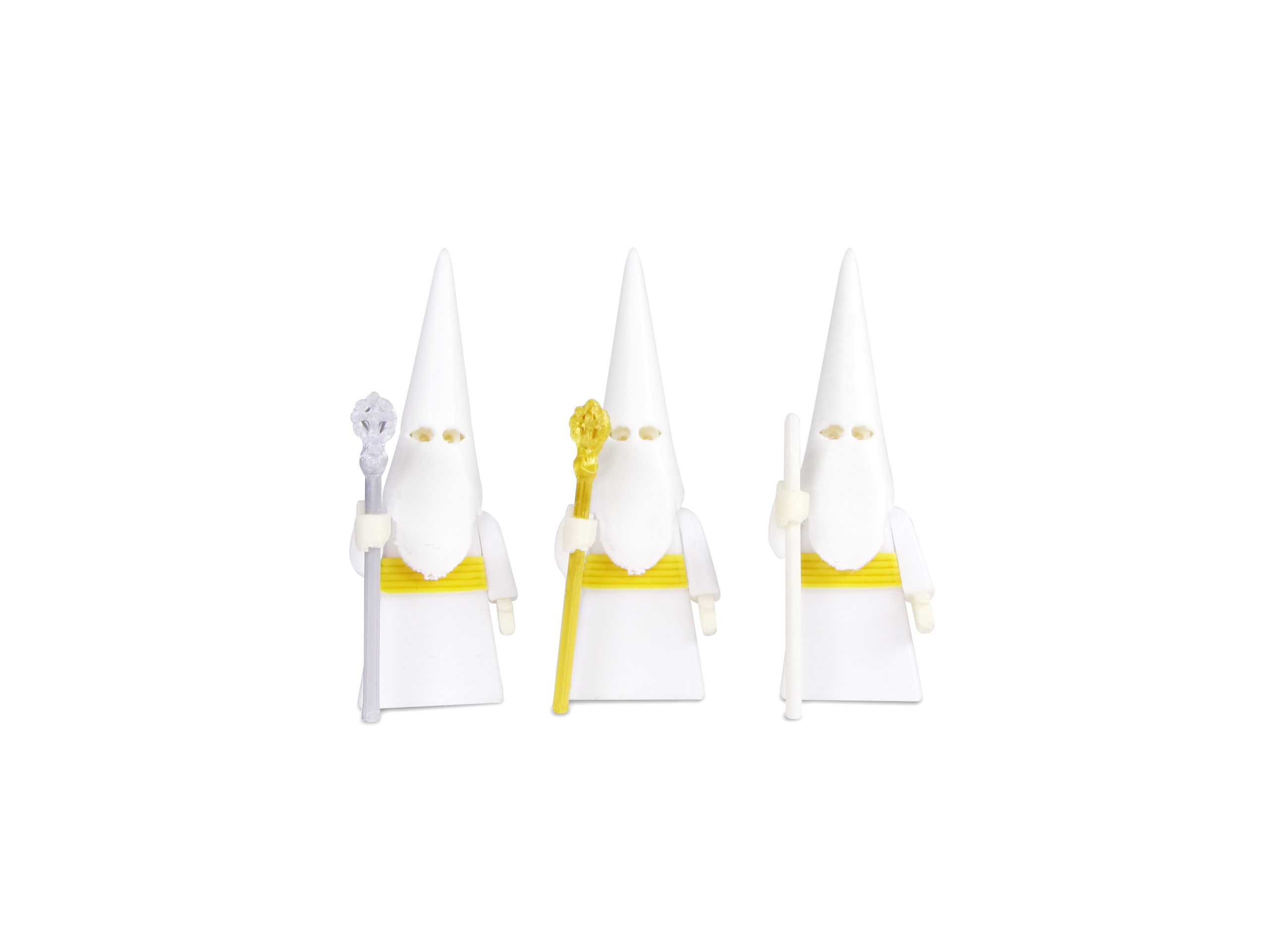 Tramo 12 Nazarenos de Esparto Blancos