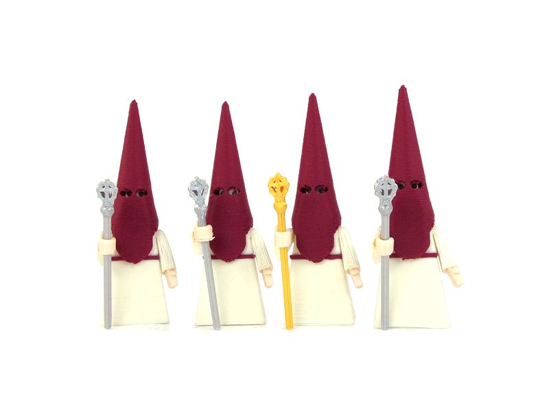 Tramo 12 Nazarenos Burdeos y Crema - Imagen 2