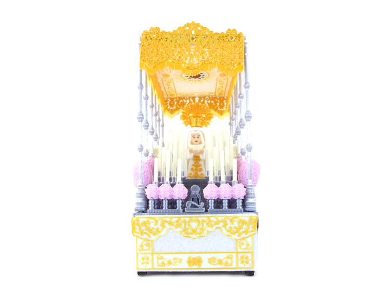 Paso de Palio de Malla Blanco - Imagen 2