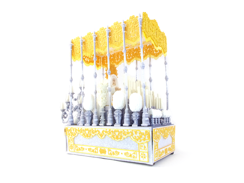 Paso de Palio de Malla Blanco - Imagen 4