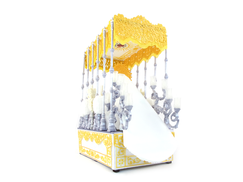 Paso de Palio de Malla Blanco - Imagen 3